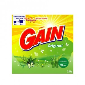 Gain Powder - Regular, 120 uses 3.8KG原味洗衣粉