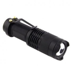 7w 300lm Mini Cree Led Flashlight Torch可调焦迷你手电筒