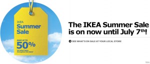 Ikea Summer Sale夏日促销今日起至7月7日截止