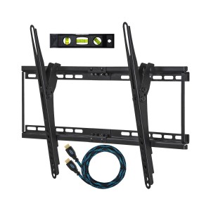 Cheetah Mounts Flush Tilt Dual Hook Flat Screen TV Wall Mount Bracket for 32-65 inch  TVs电视壁挂