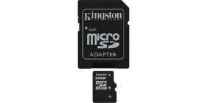 Kingston SDC10/32GB 32GB microSDHC Class 10 Flash Card