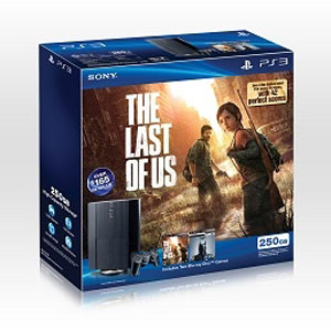 翻新PS3 250GB THE LAST OF US HARDWARE BUNDLE游戏机