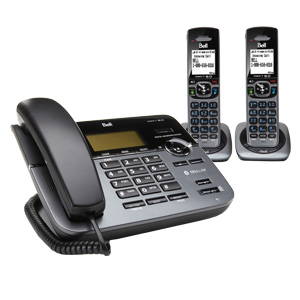 翻新BELL D3588-2 DECT 6.0 CORDED/CORDLESS PHONE蓝牙数字无绳电话机