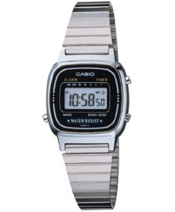 Casio LA670WA-1 Womens Daily Alarm防水电子手表