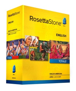 最好的英语入门软件Rosetta Stone English (American) Level 1-5 Set