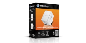 TRENDnet Wireless N 300 Mbps Easy-N-Range万用插头无线信号延伸器