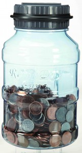 Gadgetree Water Bottle Coin Jar电子计数存钱罐