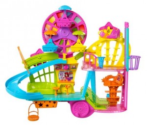 Polly Pocket Wall Party MALL ON THE WALL墙上玩具套装