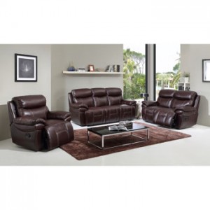 Kavanagh 3-pc. Top Grain Leather Recliner Set三件套真皮沙发