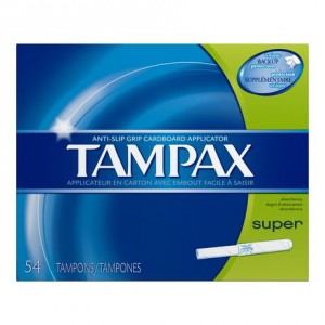 Tampax Cardboard Applicator超吸收卫生棉条54支装