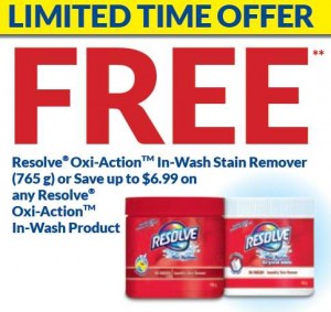 购买Resolve Oxi-Action In-Wash Stain Remover去渍霸765克装厂家返全款