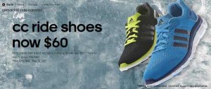 Adidas climachill ride清爽排汗高弹性运动鞋半价，清仓区3.5折起，新用户再8.5折