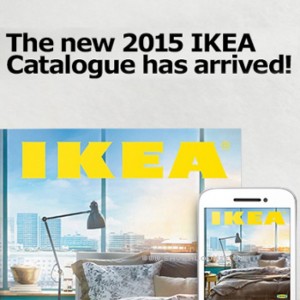 免费订阅2015年宜家《家居指南》IKEA 2015 Catalogue