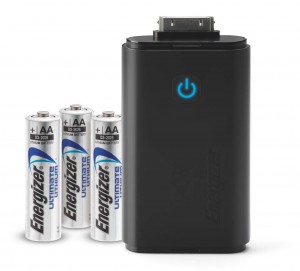 Energizer Instant Charger Made for iPhone 4S, iPhone 4, iPhone 3, iPod用电池或充电电池为手机智能设备充电
