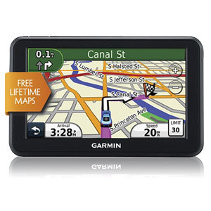 翻新Garmin nüvi 50LM GPS with Lifetime Map汽车GPS导航