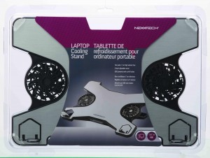 抢购！Nexxtech Laptop Cooling Stand笔记本散热底座，适用于15.5寸以下笔记本