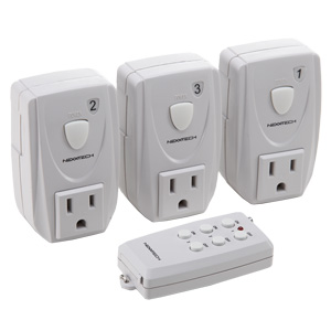 NEXXTECH INDOOR WIRELESS REMOTE CONTROL SYSTEM - 3-PACK