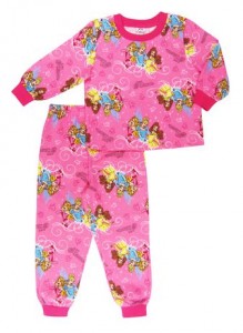 Disney Girls 2 Piece Flannel Pyjama Set纯棉睡衣（size：5-6X）
