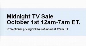 Future Shop午夜电视及电视柜特卖7小时