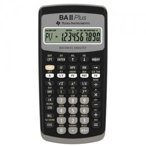 Texas Instruments BAII Plus Business Calculator财会考试专用金融计算器