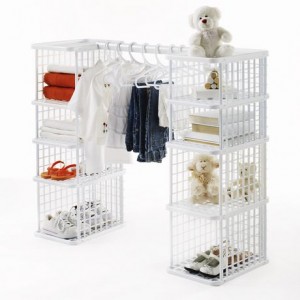 neatfreak 11PC modular youth crate closet