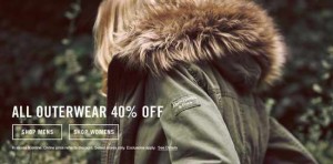 Abercrombie and Fitch【A&F】男女儿童冬季外套全部6折，清仓区3折起
