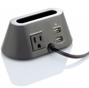 RCA USB TABLETOP CHARGER WITH AC OUTLET智能设备充电器