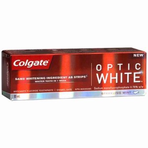 Colgate Optic White 光洁美白牙膏85ml 一周见效