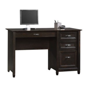 Sauder, Pedestal Desk, Antiqued Paint Finish, 408775