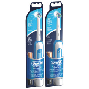 Oral-B Pro-Health Precision Clean Battery-Powered Toothbrush 电动牙刷2支装