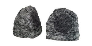 Breathe Audio BA650-RK-GT Outdoor Granite Rock Speakers