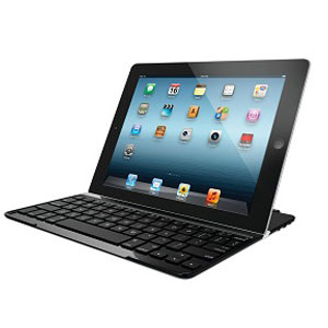 LOGITECH ULTRA-THIN KEYBOARD COVER FOR IPAD 2 OR IPAD 4TH GENERATION - DAMAGED BOX