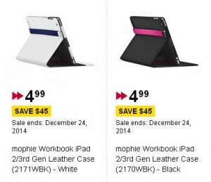 mophie Workbook iPad 2/3rd Gen Leather Case