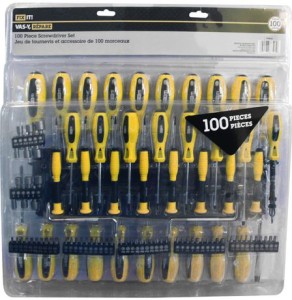 100 PC SCREWDRIVER SET