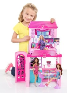 芭比娃娃组合休闲屋Mattel Barbie Glam Vacation House（不含芭比娃娃）