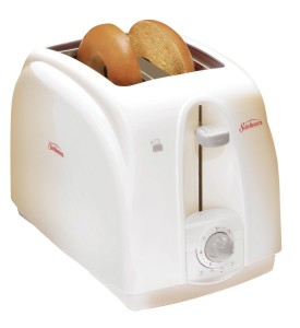 Sunbeam 2 Slice Toaster, White