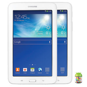 翻新SAMSUNG GALAXY TAB 3 LITE SM-T110 7" DUAL-CORE 8GB TABLET WITH ANDROID 4.2 JELLY BEAN