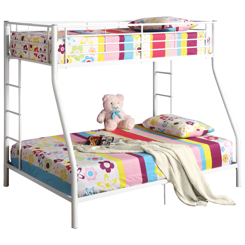 Walker Edison Single/ Double Bunk Bed Frame (BCTODWH) 儿童双层床