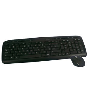 NEXXTECH 2.4GHZ ULTRA-SLIM MULTIMEDIA WATER-RESISTANT KEYBOARD & MOUSE COMBO防水键鼠套装