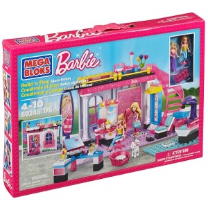 Mega Bloks - Barbie - Build 'n Play Glam Salon芭比积木