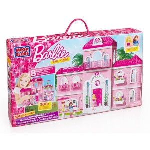 Mega Bloks - Barbie - Build 'n Style Luxury Mansion芭比积木