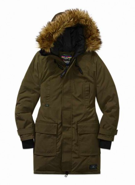 TNA bancroft warmest parka WREN色S码半价187.5元