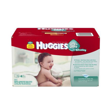 HUGGIES® One & Done® Baby Wipes, Refill 504 count