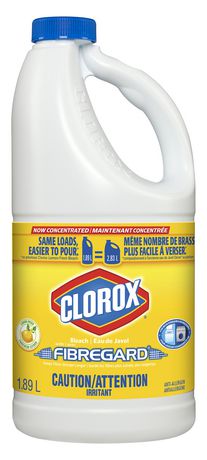 Clorox Liquid Bleach Fibregard - Lemon Scent 1.89L 漂白液
