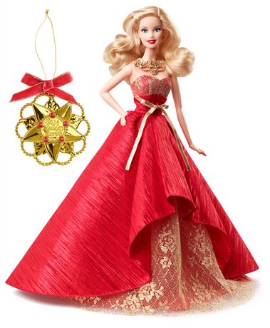 2014 Holiday Barbie Doll假日芭比娃娃