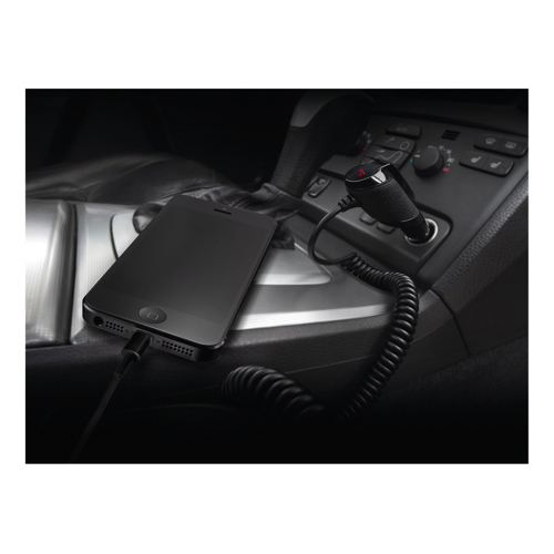 Rocketfish 8ft Premium Lightning Connector Car Charger (RF-PA555-T) 苹果设备车载充电器