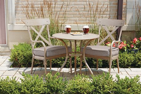 Home Trends 3 pc Bistro Set庭院餐桌椅三件套