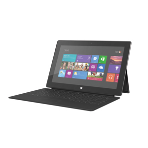 MICROSOFT SURFACE WINDOWS RT 32GB TABLET WITH 10.6" CLEARTYPE DISPLAY & TOUCH COVER CASE - BLACK - OPEN BOX平板电脑