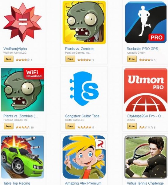 Amazon app store 26款Android Apps应用软件/游戏免费