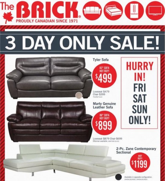 The Brick buy more save more 4月17日-19日三天特卖